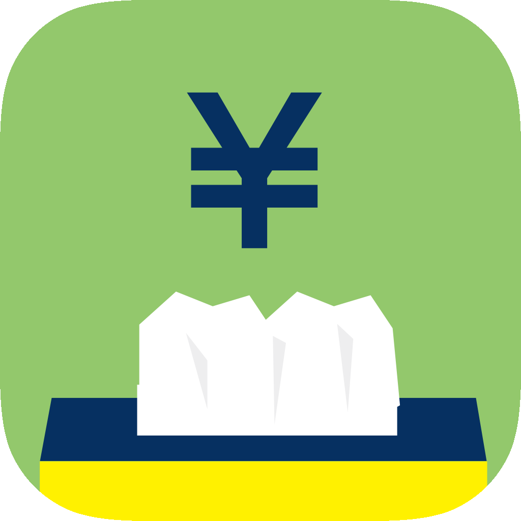 ティッシュの値段 アイコン