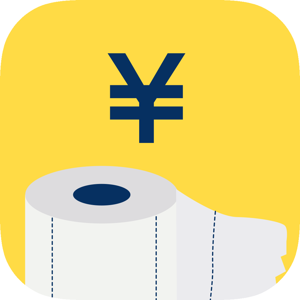 トイレットペーパーの底値 アイコン